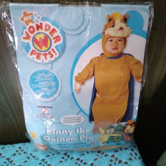 Wonder Pets "Linny The Guinea Pig" Halloween costume newborn 0-9 months - Picture 1 of 15